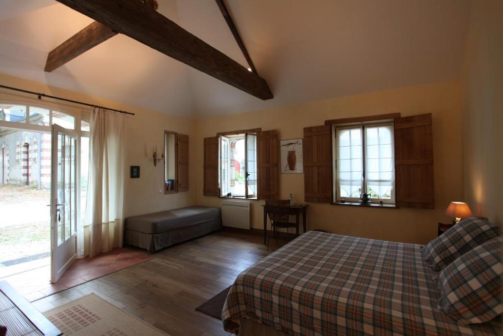 Bed and Breakfast Chateau Du Beugnon à Tigné Chambre photo